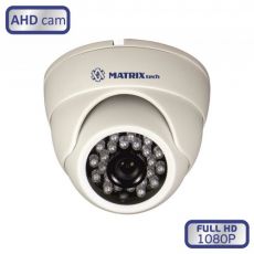 AHD камера видеонаблюдения MATRIXtech MT-DW1080AHD20S (2,8мм)