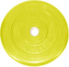 Блин MB Barbell d51 мм 15kg Yellow