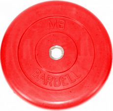 Блин MB Barbell d51 мм 5kg Red