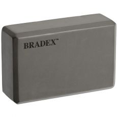 Блок для йоги Bradex SF 0407 230х150х75 мм серый