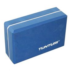 Блок для йоги Tunturi 14TUSYO018 150х225х75 мм синий/серый
