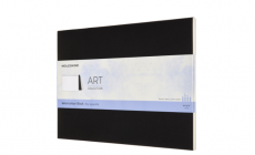 Блокнот Moleskine Art Watercolor [artwbl10] 20 л без разметки мягкая обложка черный