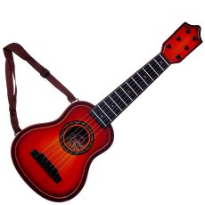 Детский музыкальный инструмент ABTOYS D-00057 гитара коричневый