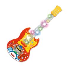 Детский музыкальный инструмент Азбукварик 4630027293398 гитара красный