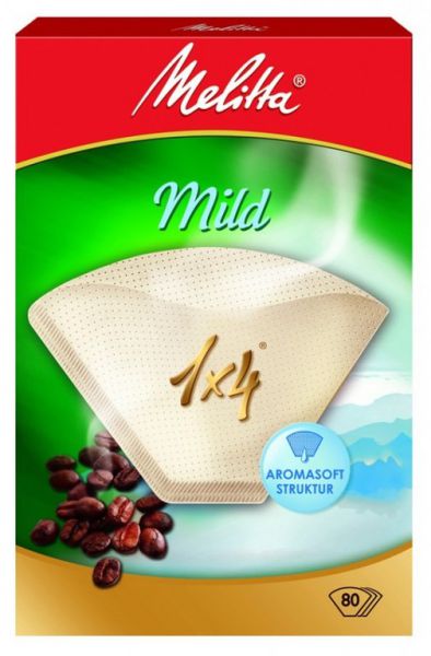 Фильтры для кофе Melitta Mild 1х4/80 (0100971)