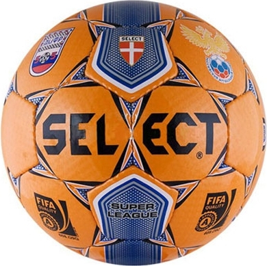 Футбольный мяч Select Super League Orange 850708-376