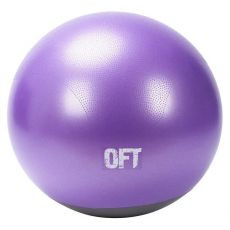 Гимнастический мяч Original FitTools FT-GBPRO черный 55 см