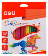 Карандаши цветные Deli ColoRun EC00120