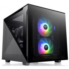 Корпус Thermaltake Divider 200 TG Mini-Tower черный [ca-1v1-00s1wn-00]