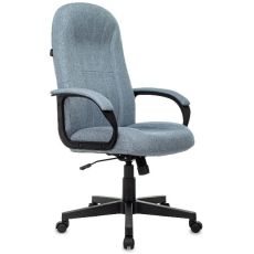 Кресло руководителя Бюрократ T-898 [t-898/405-lblue] на колесиках, ткань, светло-голубой
