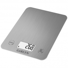 Кухонные весы Garlyn W-02 сенсорные серебристый