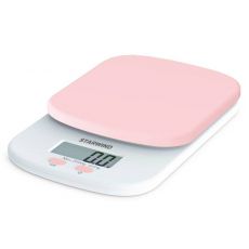 Кухонные весы StarWind SSK2157, розовый