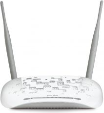 Модем TP-LINK TD-W8968 ADSL2+ 802.11g/n xDSL RJ-45/USB VPN +Router белый