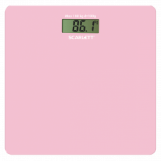 Напольные весы Scarlett SC-BS33E041 до 180 кг розовый [sc - bs33e041]