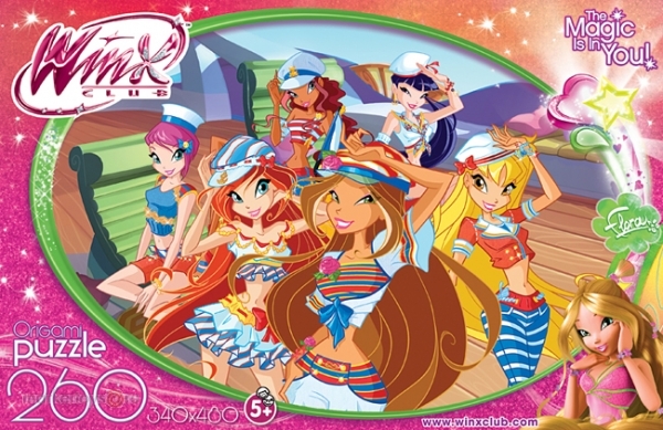 Настольная игра Astrel Games 12591 Пазл 260 Винкс Флора