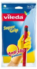 Перчатки для уборки Vileda Super Grip L-size 3pcs