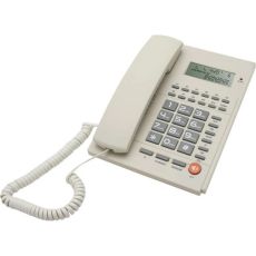 Проводной телефон Ritmix RT-420 белый/серый