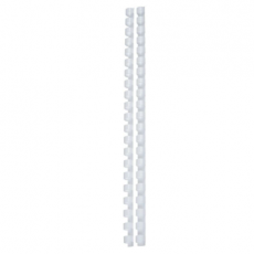 Пружины для переплета пластиковые Fellowes CRC-53312 12 мм, А4, 25 шт., белый