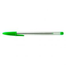 Шариковая ручка Buro Simplex зеленый,прозрачный