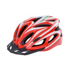 Шлем велосипедный Stels FSD-HL022 защитный L белый/красный