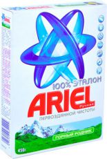 Стиральный порошок Ariel Ручная стирка Горный родник 450г