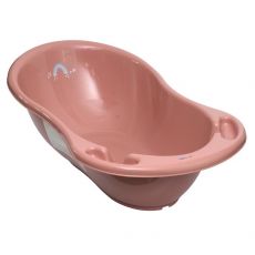 Ванночка для купания Tega Baby METEO, 86cм, слив розовый ME-004