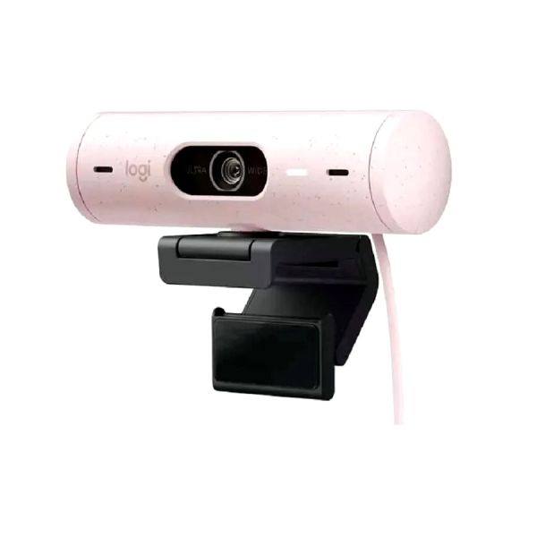 Веб-камера Logitech HD Webcam BRIO 500 розовый/черный