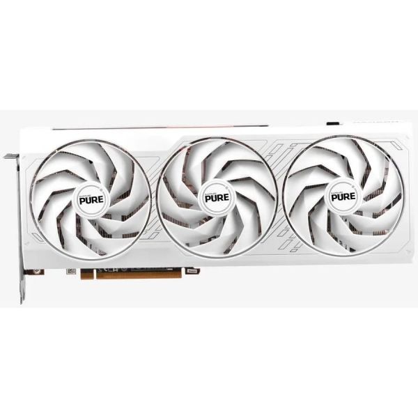 Видеокарта Sapphire AMD Radeon RX 7700XT (PURE RX 7700 XT GAMING OC) 11335-03-20G, 12 Гб, GDDR6