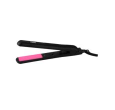 Выпрямитель для волос StarWind SHE5500 черный/розовый