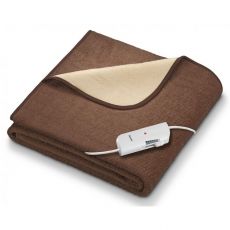 Электрическое одеяло Beurer HD100 коричневый/песочный 150х200 см 150 Вт коричневый/песочный